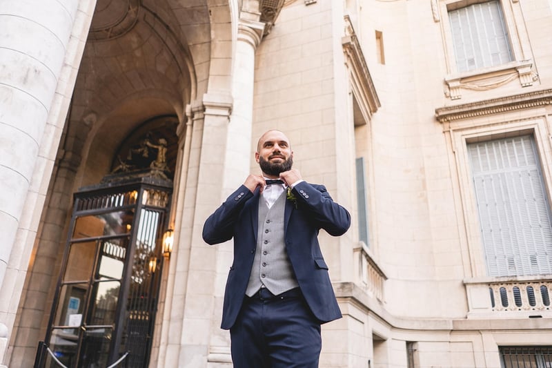 Dapper Groom's Suit